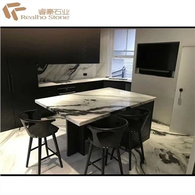Panda White Marble Big Slabs