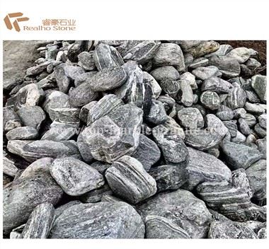 Pebbles Of Big Size River Rock Stone For Landscaping
