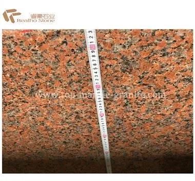 Polished Maple Red Granite Slabs For Flooring Tiles