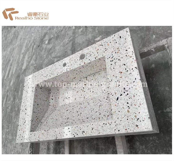 Terrazzo Bathroom WashBasin