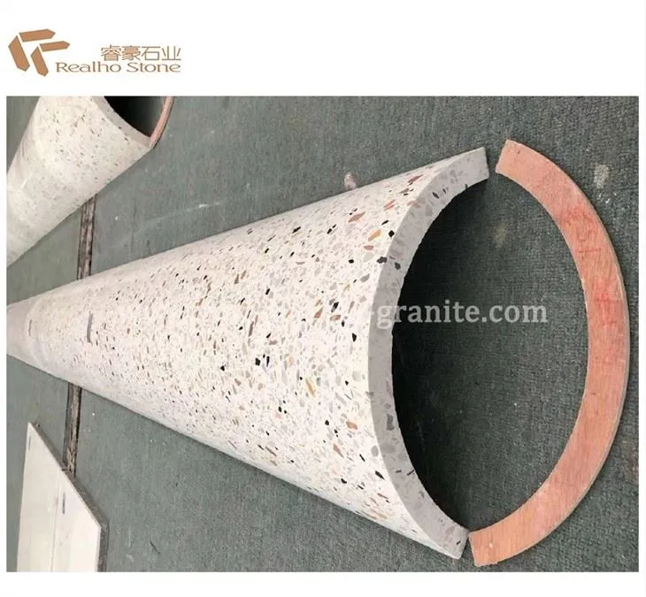 agatte white terrazzo