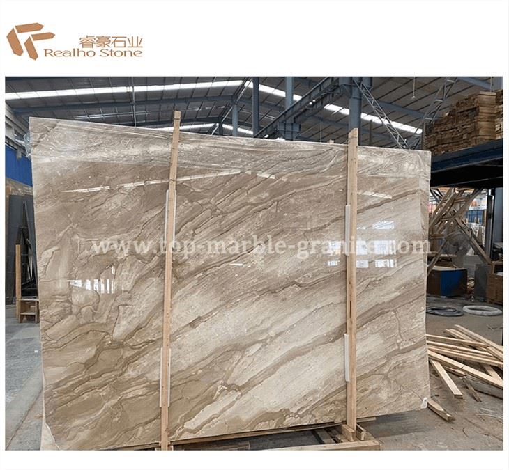 Daino Beige Marble Slab Polished Turkish Daino Reale