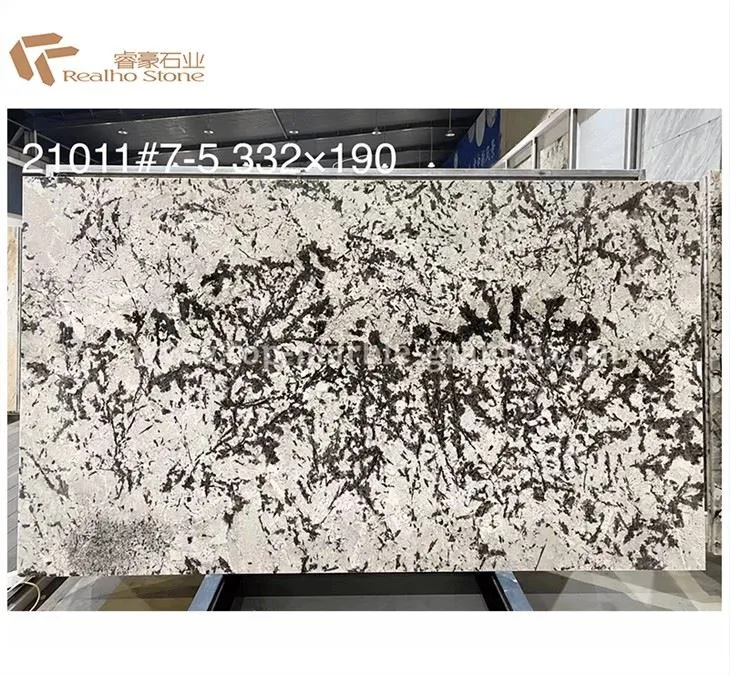 Silver Fox Granite Slab Polished