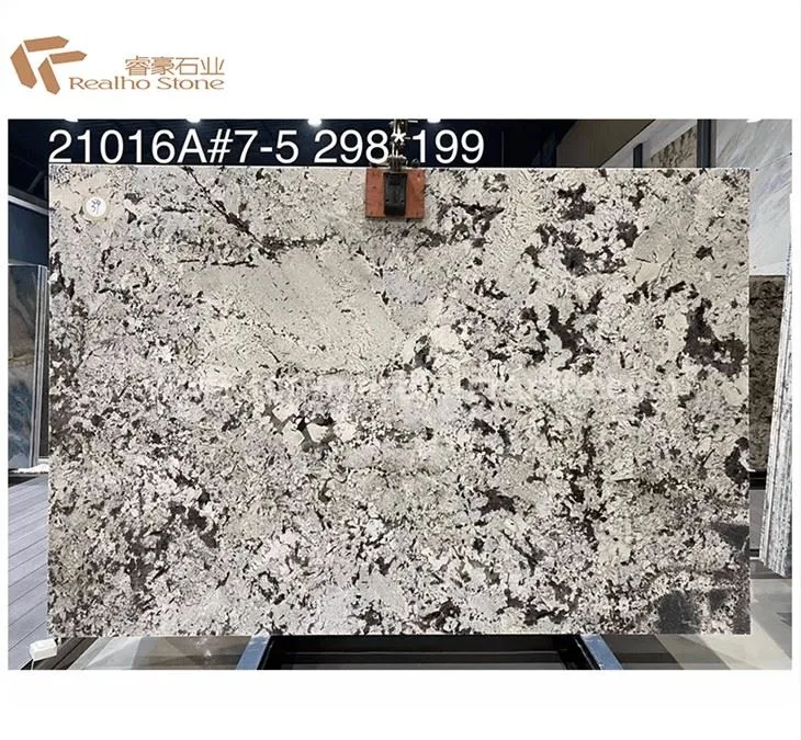 Silver Fox Granite Slab Polished