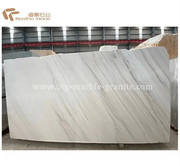 Palissandro White Marble Block