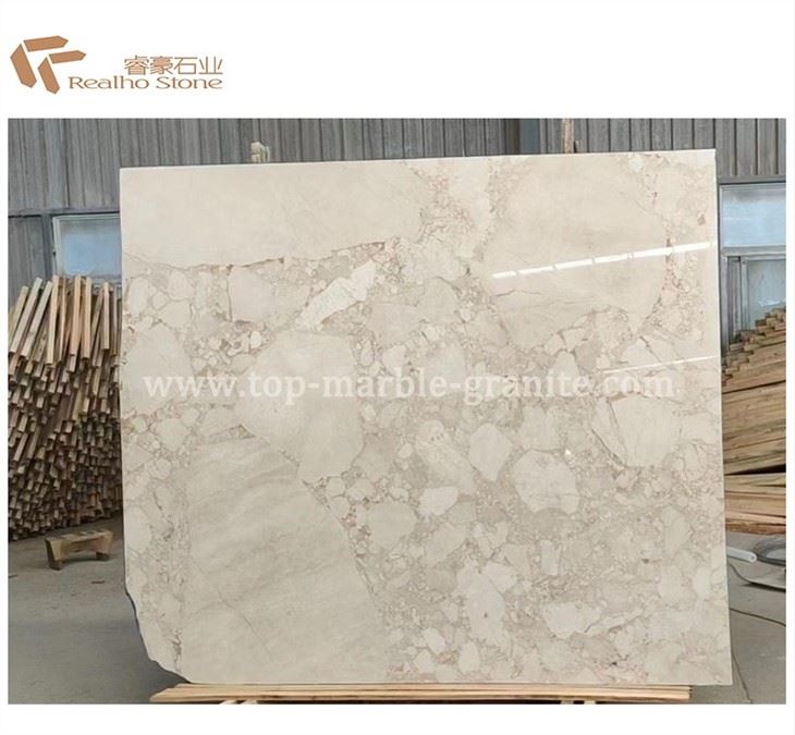 white beige marble