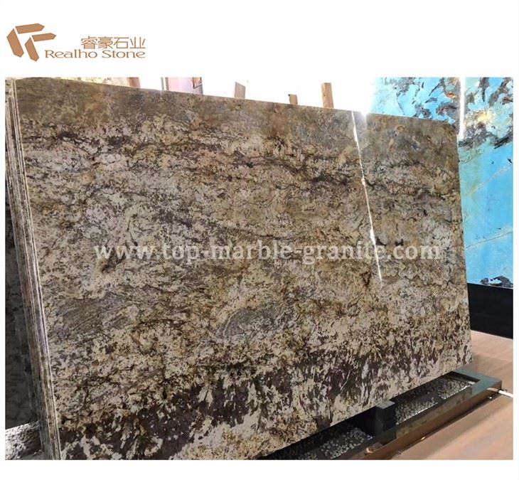 Golden Storm Granite Slabs For Countertop And Wall Floor Tiles