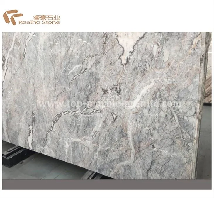 Italy Fior Di Pesco Carnico Grey Marble Slabs