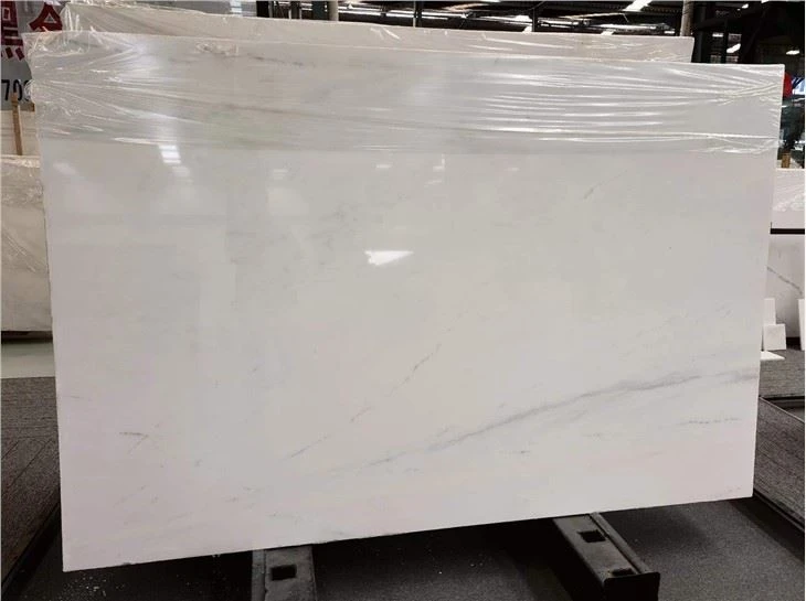 Polished Flamed Lincoln White Marble Slab Wall Floor Tile