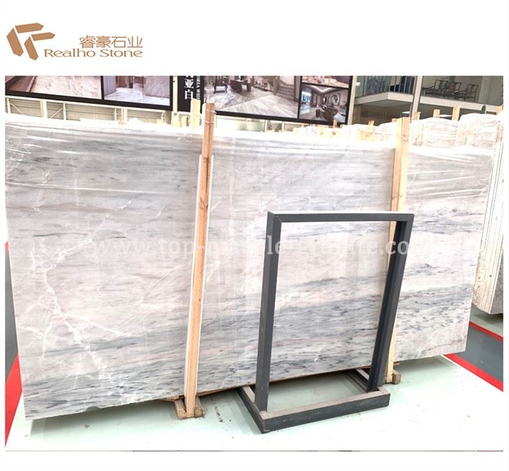 Polished Victoria White/Grey Marble For Kitchen Bathroom Countertop Wall Floor Tile