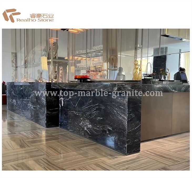 grey marble countertop