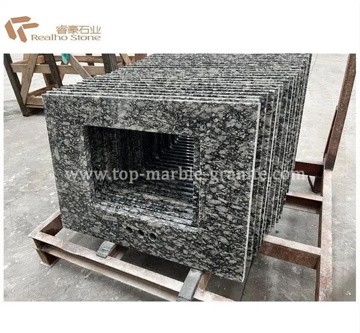 Sea Wave White Granite Countertop