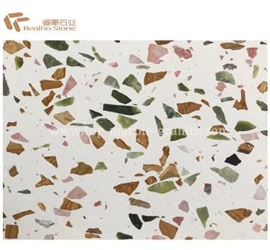 Colorful Terrazzo Stone Slabs For Shopping Mall And Wall Floor