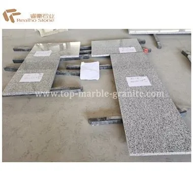 Prefab White Granite Kitchen Countertop