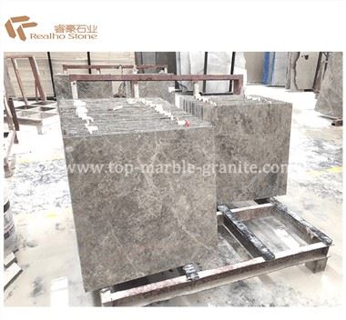Tundra Grey Marble Tiles Polished For Hotel Project