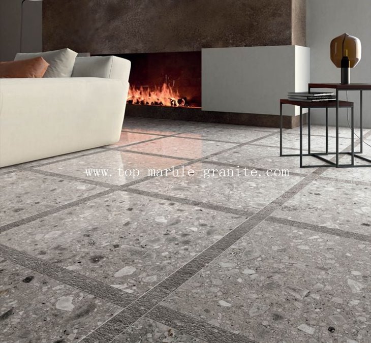 Terrazzo Stone Floor