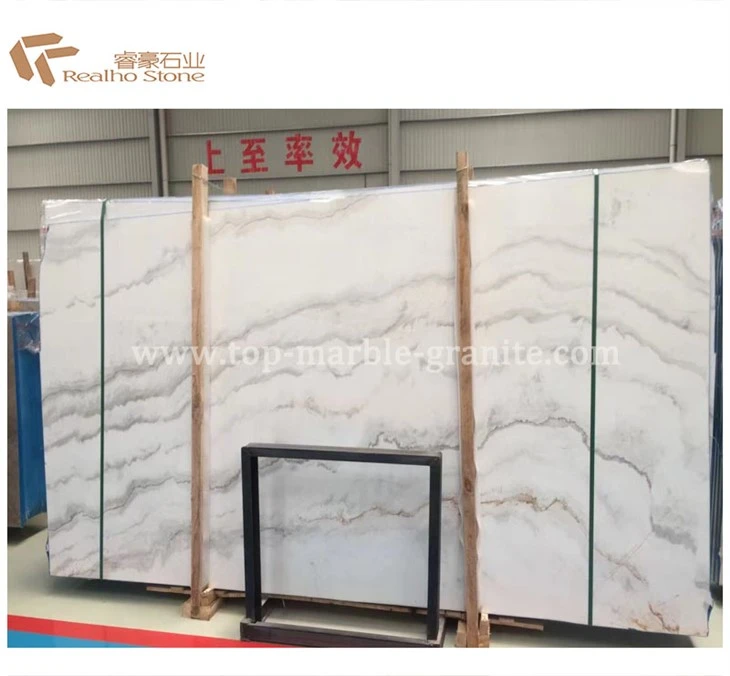 Polished Calacatta Star White Marble Slab