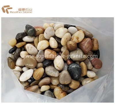 Colorful High-polished Pebbles Stone For Garden Decoration