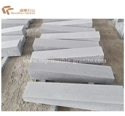 Solid Flamed Surface Granite Straight Curb Stone