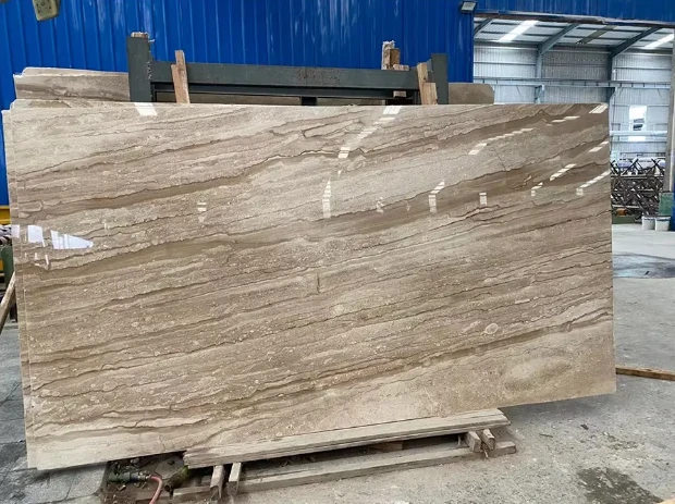 The Daino Beige Marble Slab Polished Turkish Daino Reale